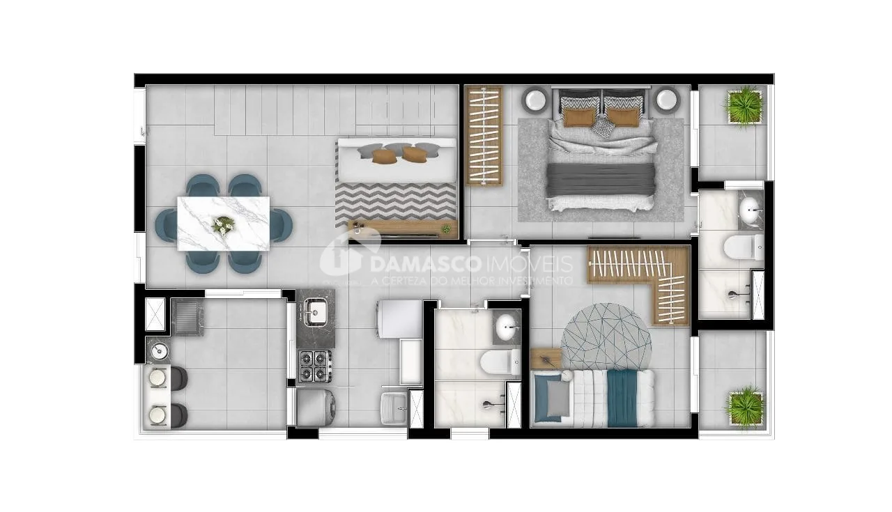 Apartamento para locação, Jardim Bela Vista, Santo André, SP