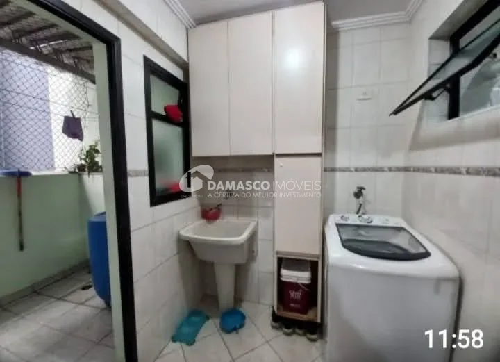 Apartamento com quintal coberto com área total de 137,76m²  à venda, Osvaldo Cruz, São Caetano do Sul, SP