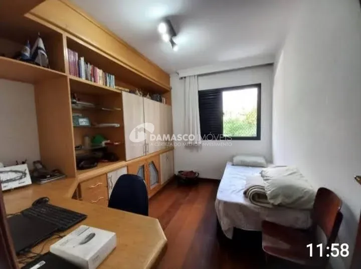 Apartamento com quintal coberto com área total de 137,76m²  à venda, Osvaldo Cruz, São Caetano do Sul, SP