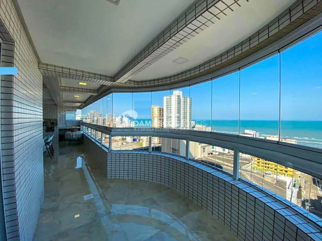 Apartamento à venda 3 Quartos, 3 Suites, 2 Vagas, 150M², Tupi, Praia Grande - SP 