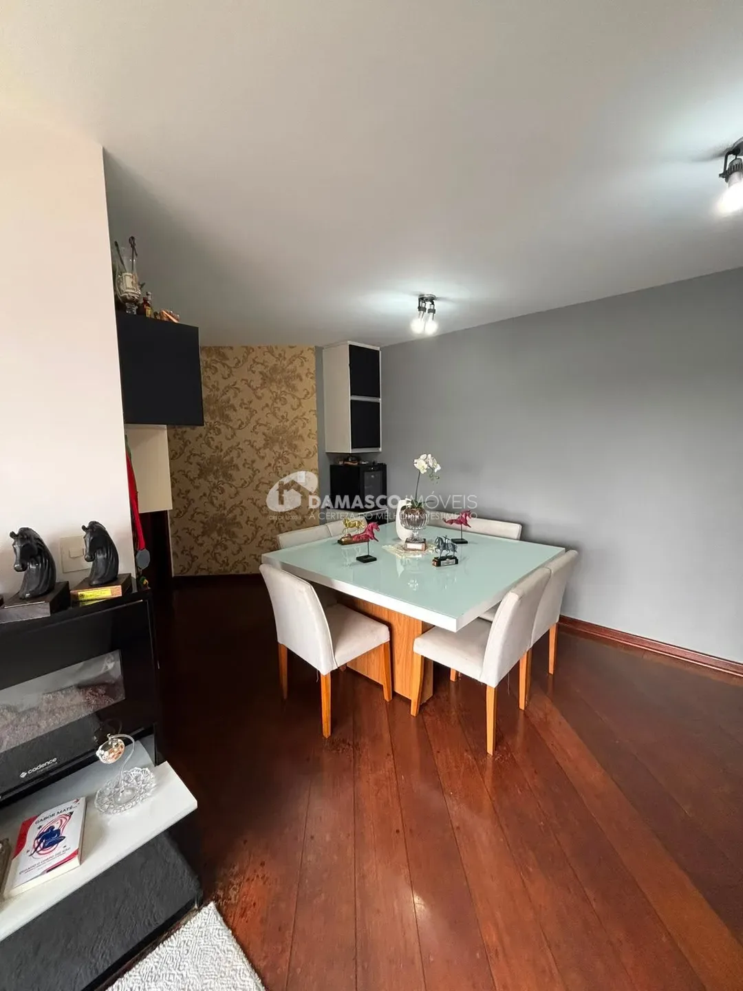 Apartamento para locação com 120 m² de área útil, mobiliado, com 3 quartos, Bairro Barcelona, São Caetano do Sul