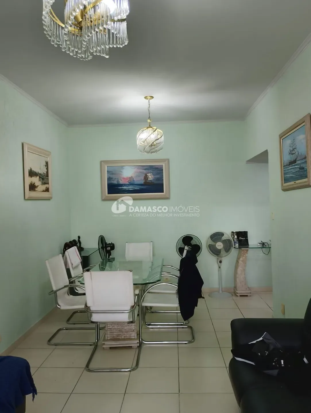 Apartamento à Venda de Frente para a Praia no Centro de São Vicente | 100 m² | 3 Dormitórios | 2 Suítes | 1 Vaga