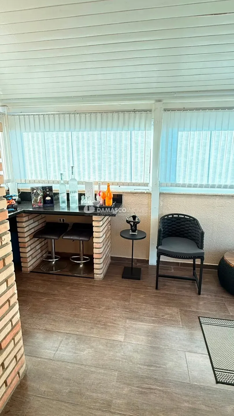 Cobertura com churrasqueira à venda no Nova Gerty | 134m² | 2 dormitórios | 1 suíte | São Caetano do Sul