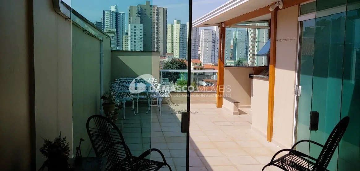 Cobertura à venda 2 Quartos, 1 Suite, 2 Vagas, 150M², Vila Valparaíso, Santo André - SP 