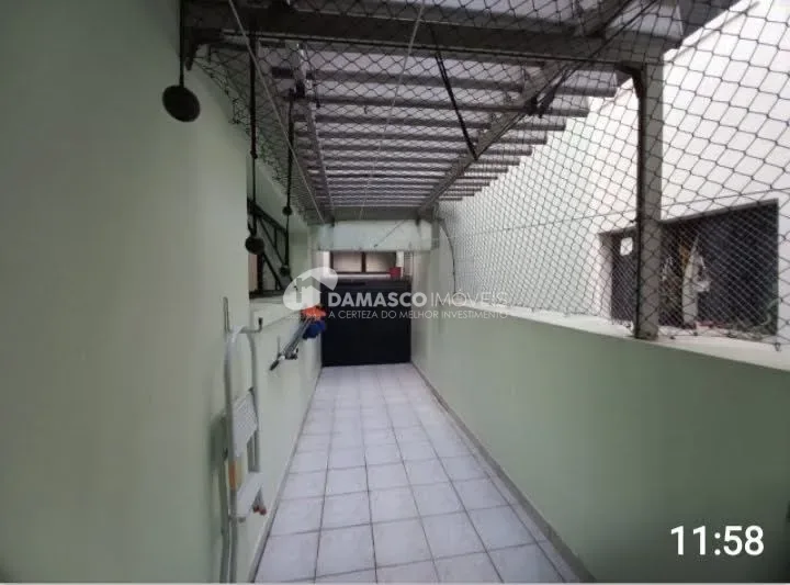 Apartamento com quintal coberto com área total de 137,76m²  à venda, Osvaldo Cruz, São Caetano do Sul, SP