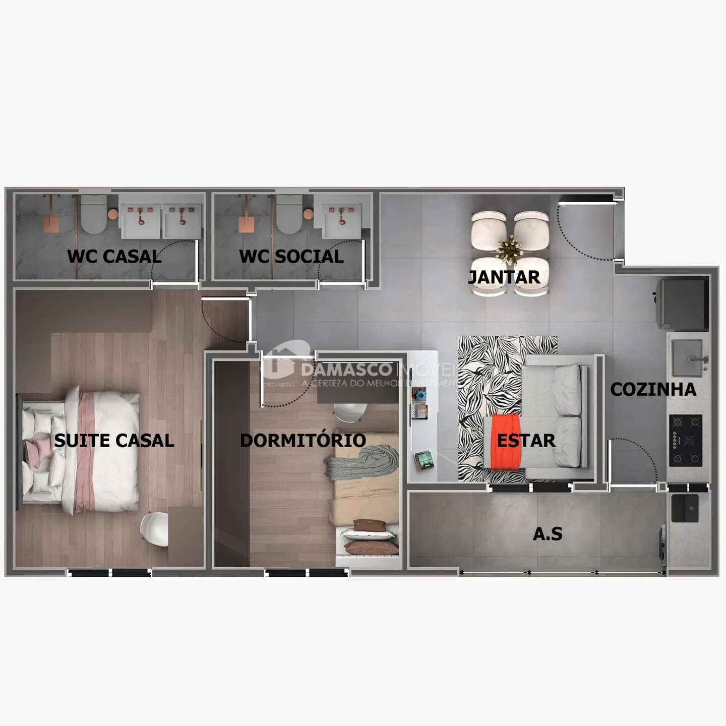 Apartamento à venda, Rudge Ramos, São Bernardo do Campo, SP