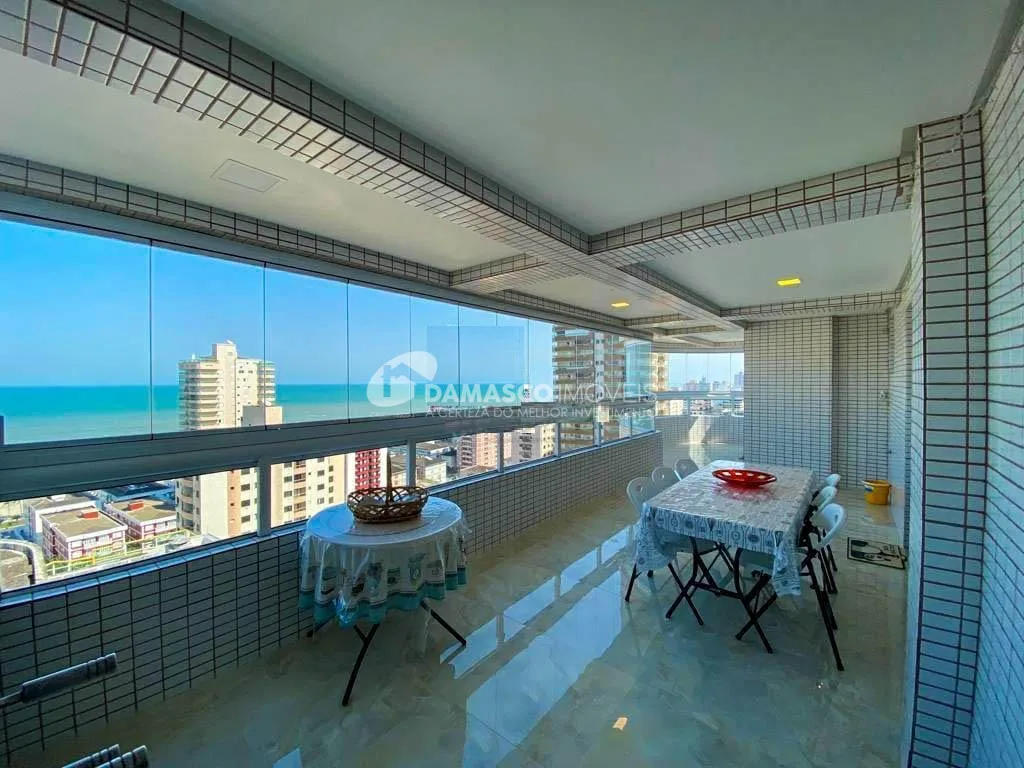 Apartamento à venda 3 Quartos, 3 Suites, 2 Vagas, 150M², Tupi, Praia Grande - SP 