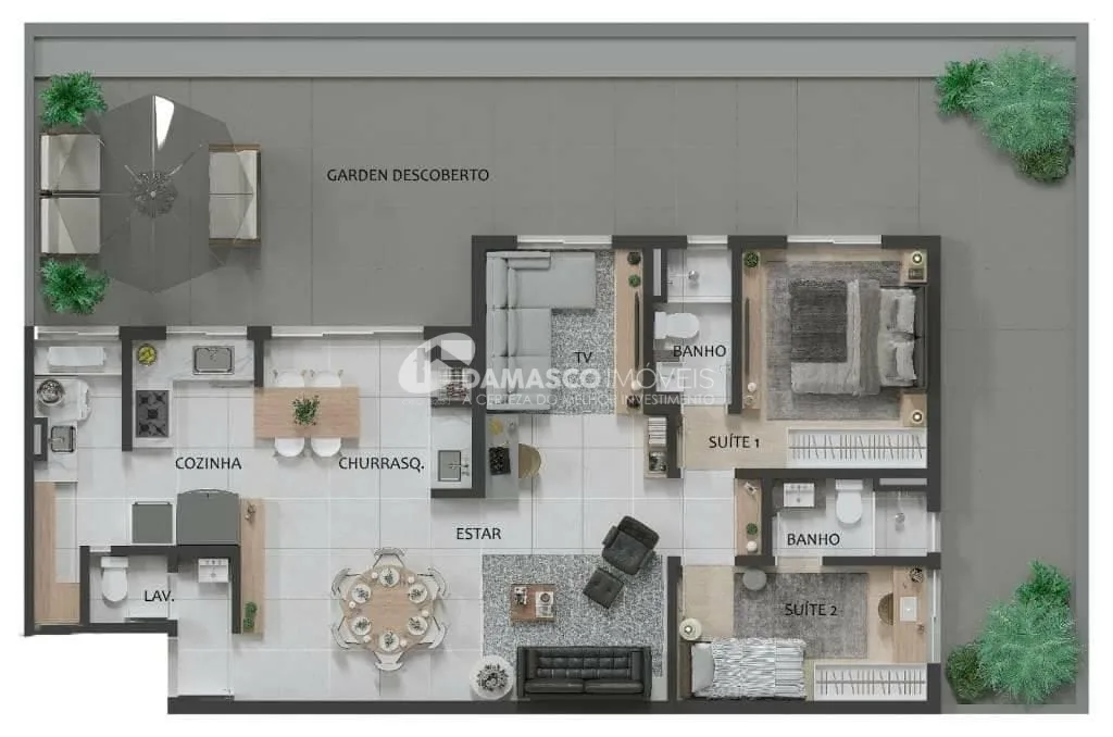 Apartamento à venda 3 Quartos, 1 Suite, 2 Vagas, Barcelona, São Caetano do Sul - SP