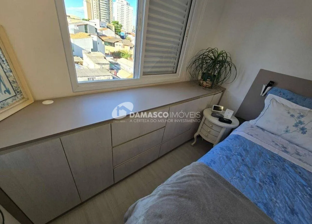 APTO a venda, 2 dorm (1suíte), 1 vaga,  com lazer sacada grill - Osvaldo Cruz - São Caetano do Sul