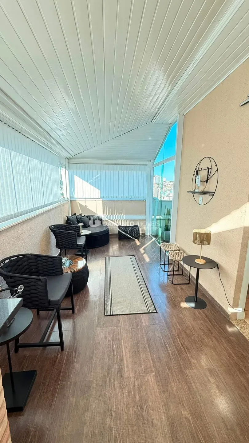 Cobertura com churrasqueira à venda no Nova Gerty | 134m² | 2 dormitórios | 1 suíte | São Caetano do Sul