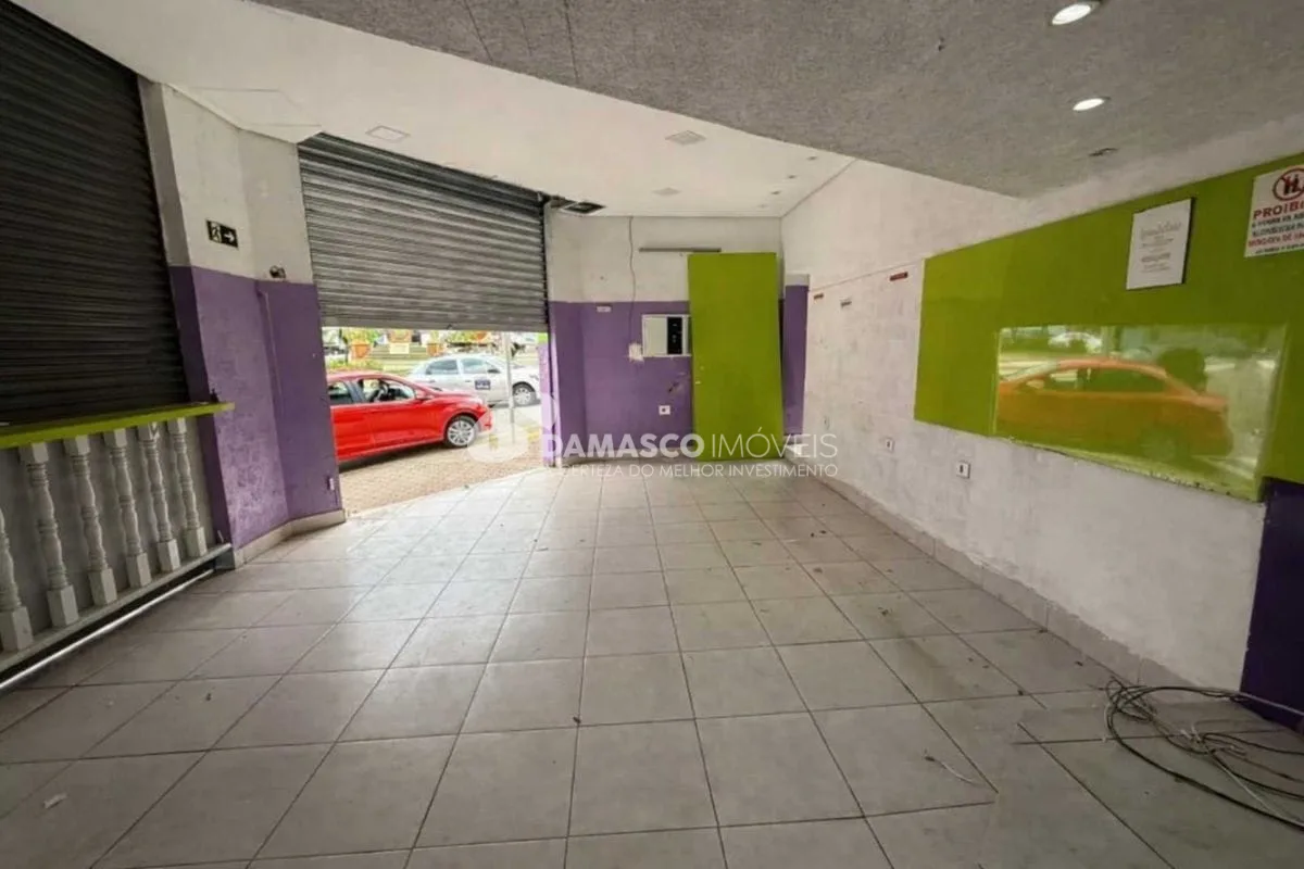 Salão comercial com 2 quartos, Santo Antônio - São Caetano do Sul