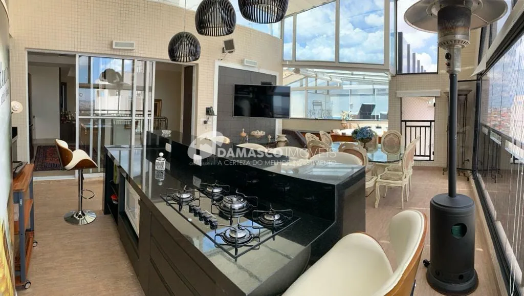 Cobertura à venda e locação 4 Quartos, 3 Suites, 4 Vagas, Jardim São Caetano, São Caetano do Sul - SP 