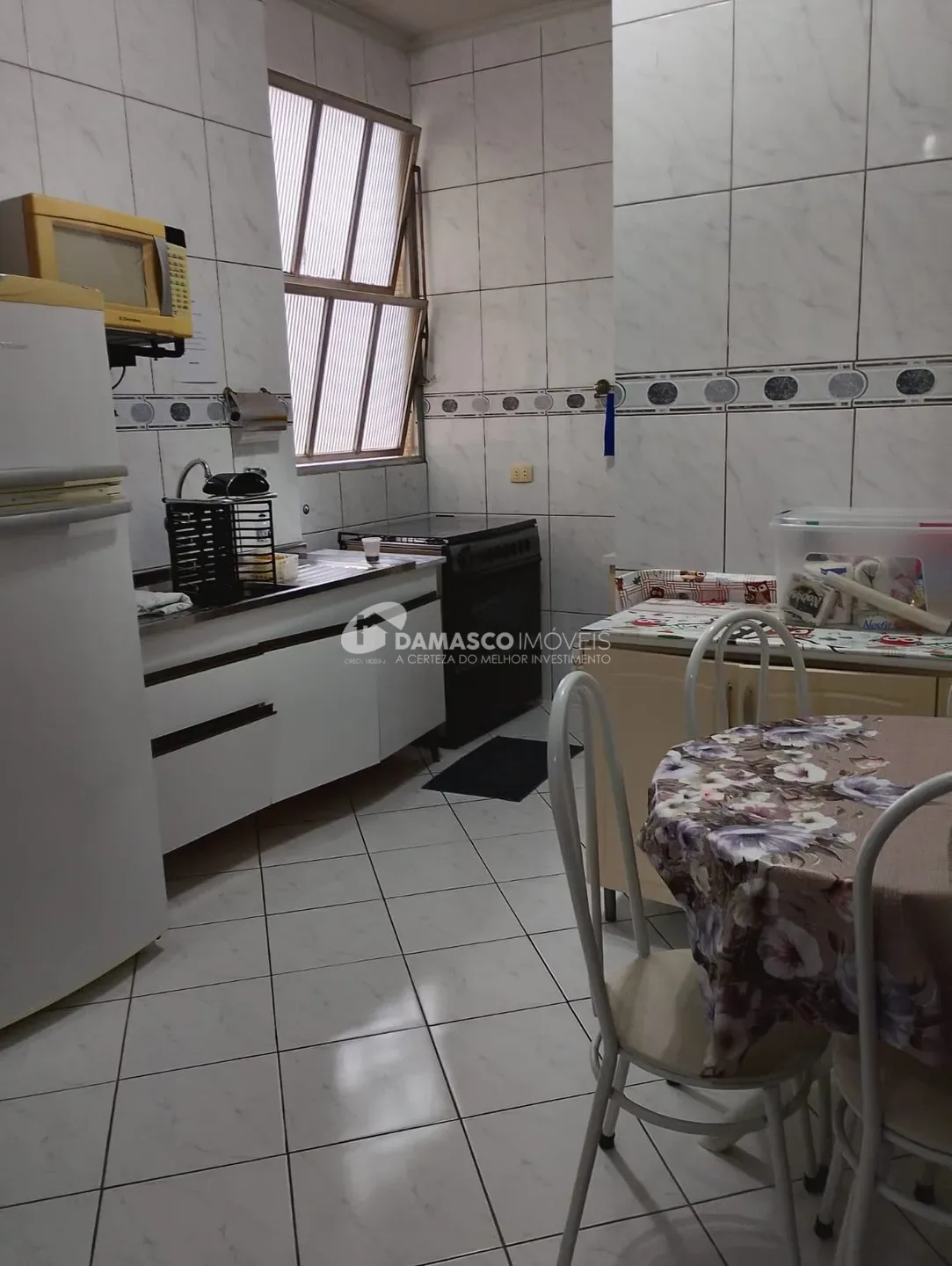 Apartamento à Venda de Frente para a Praia no Centro de São Vicente | 100 m² | 3 Dormitórios | 2 Suítes | 1 Vaga