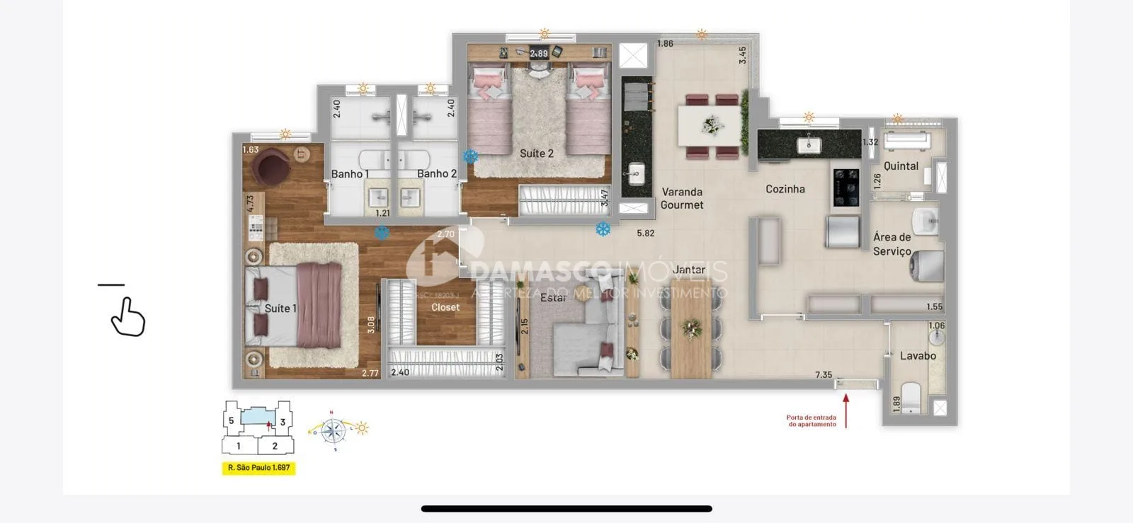 Apartamento à venda, Santa Paula, São Caetano do Sul, SP