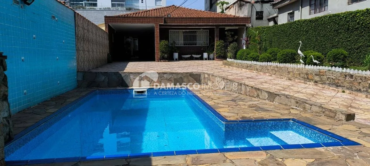 Casa Térrea com Piscina - Santa Paula -  São Caetano do Sul, SP