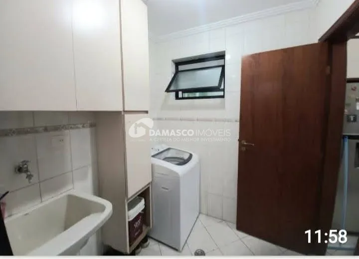 Apartamento com quintal coberto com área total de 137,76m²  à venda, Osvaldo Cruz, São Caetano do Sul, SP