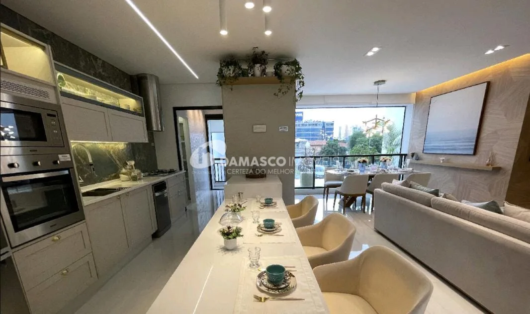 Apartamento à venda 3 Quartos, 3 Suites, 3 Vagas, Vila Assunção, Santo André - SP 