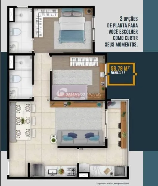Apartamento à venda, Santa Maria, Santo André, SP