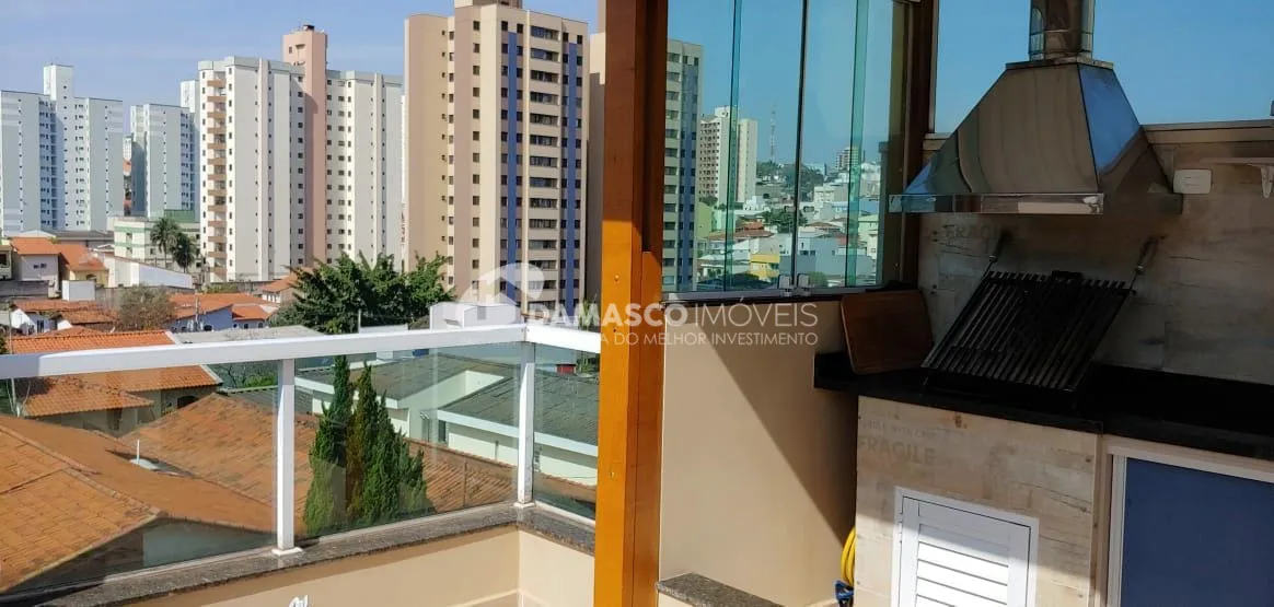 Cobertura à venda 2 Quartos, 1 Suite, 2 Vagas, 150M², Vila Valparaíso, Santo André - SP 